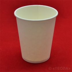 Однослойные бумажные стаканы для горячих и холодных напитков